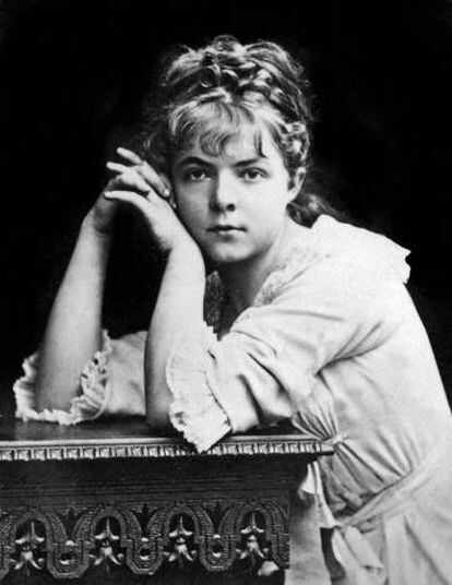 La pintora rusa Marie Bashkirtseff.