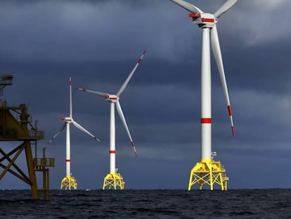 Parque de Iberdrola en aguas de Alemania.