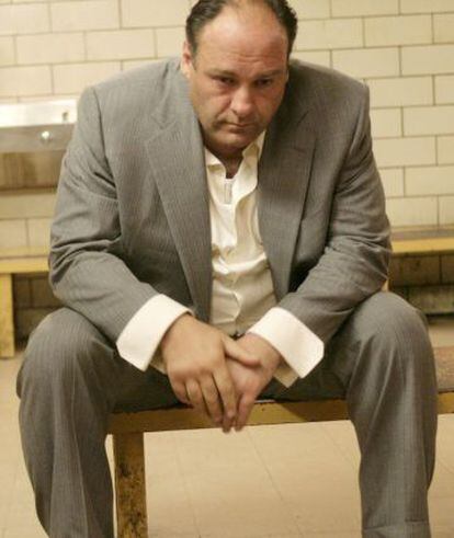 James Gandolfini, en el papel de Toni Soprano.