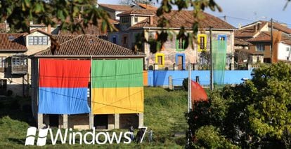 Microsoft presentó su Windows 7 en España en el pueblo astuariano Sietes.