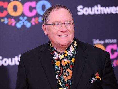 John Lasseter en el estreno de 'Coco' en Los Ángeles, California.