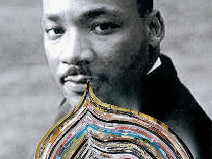 Obra de Santi Moix sobre Luther King.