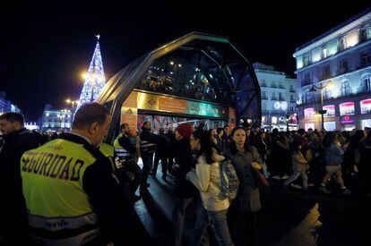 Madrid encendió el pasado viernes el alumbrado navideño en el centro.