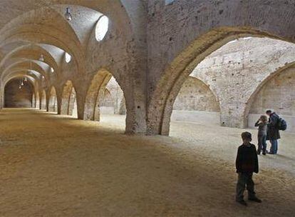 Interior de las Reales Atarazanas de Sevilla.