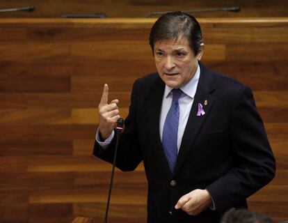 Javier Fernández, presidente de la gestora del PSOE.