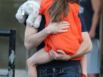 Tom Cruise y su hija, Suri, el pasado 17 de julio, en Nueva York. 