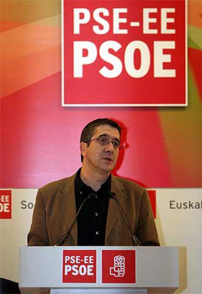 Patxi López, en el Comité Nacional del PSE.