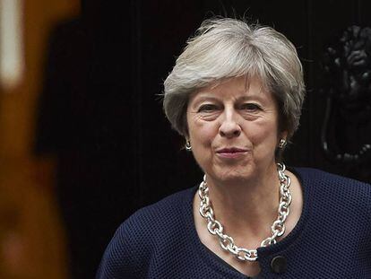 La primera ministra brit&aacute;nica, Theresa May.