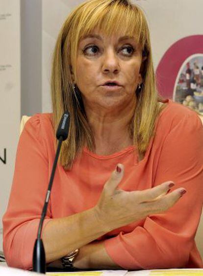 Isabel Carrasco, la presidenta de la Diputación de León y líder del PP provincial asesinada el pasado martes.
