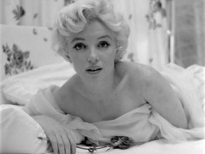 Marilyn Monroe, retratada por el fotógrafo y modista inglés Cecil Beaton.