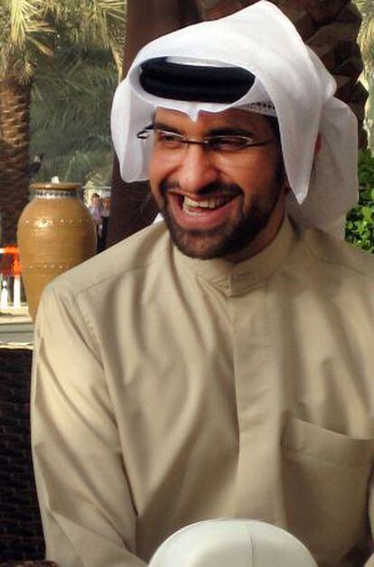 Sultan al Qassemi tiene 120.000 seguidores en Twitter. 