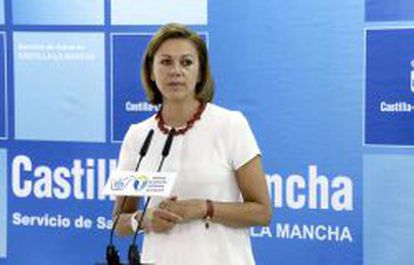 La presidenta de la Junta de Castilla-La Mancha, Mar&iacute;a Dolores de Cospedal. 