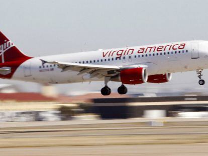 Virgin America y Alaska Air crean la quinta aerolínea de EE UU