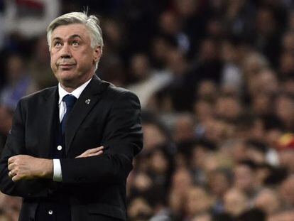 Carlo Ancelotti, entrenador del Madrid.