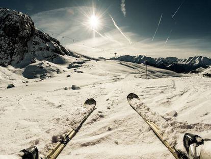 Pistas de esquí muy blancas para todos los niveles