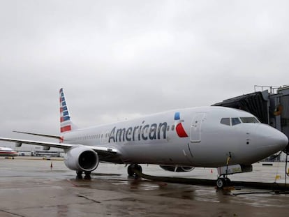 Un avi&oacute; d&#039;American AIrlines.