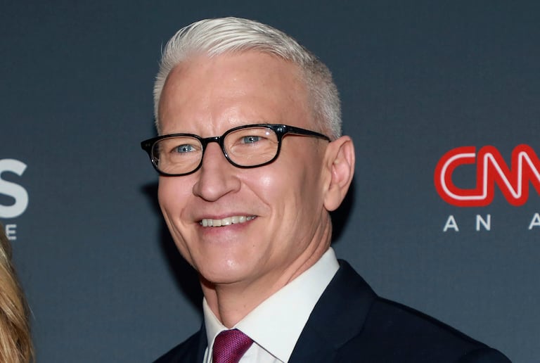 El presentador estrella de la CNN Anderson Cooper.