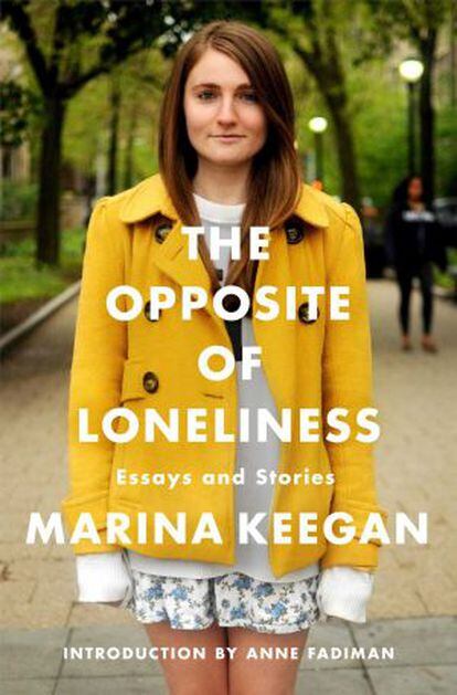 Marina Keegan, en la portada de su libro.