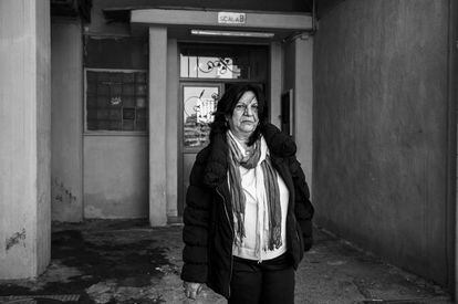 Raffaella Landieri, madre de una víctima inocente de la Camorra.