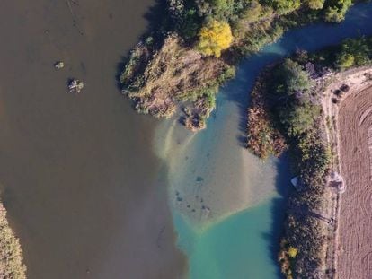 Agua contaminada entre el r&iacute;o Tajo y el Jarama.