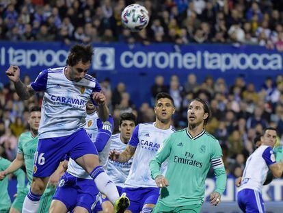 Real Zaragoza - Real Madrid, el partido de octavos de final de la Copa del Rey, en imágenes