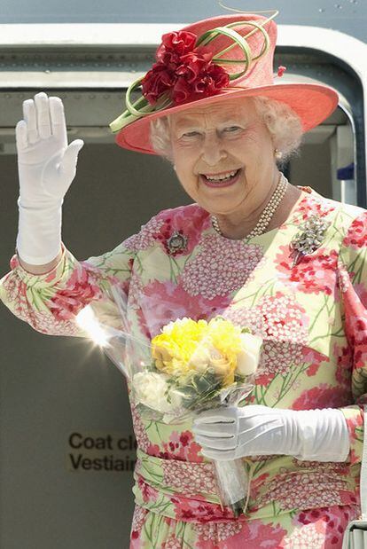 La reina Isabel, el pasado miércoles en Toronto.