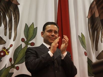 Eugenio Hernández en Tamaulipas, en 2017.