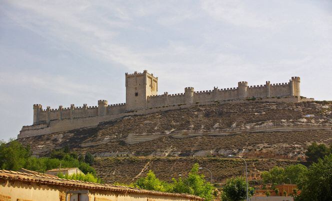 Castillo de Peñafiel, cerca de Valladolid.
