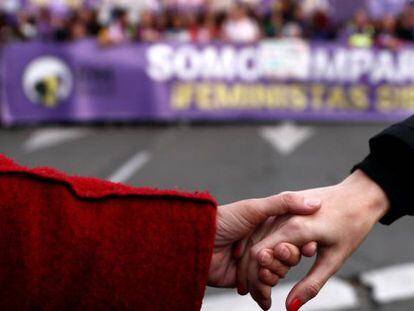Las mujeres tiñen España de violeta un año más