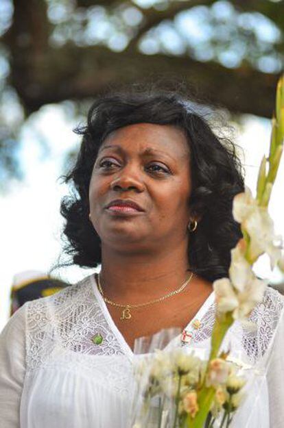 Berta Soler, la líder de las Damas de Blanco, en Miami