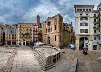 29. Lleida: Plaza de Sant Joan.