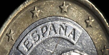 En la imagen, una moneda de euro de España. EFE/Archivo