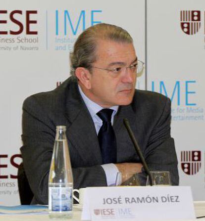 José Ramón Díez, en un desayuno informativo.