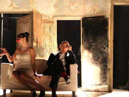 Escena de <i>Argelino, servidor de dos amos</i>, de Carlo Goldoni y con dirección de Andrés Lima.