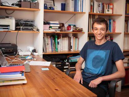 Carles Domingo, el primer estudiante catal&aacute;n que ha obtenido un 10 en Selectividad.