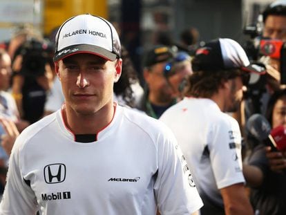 Stoffel Vandoorne en Monza.