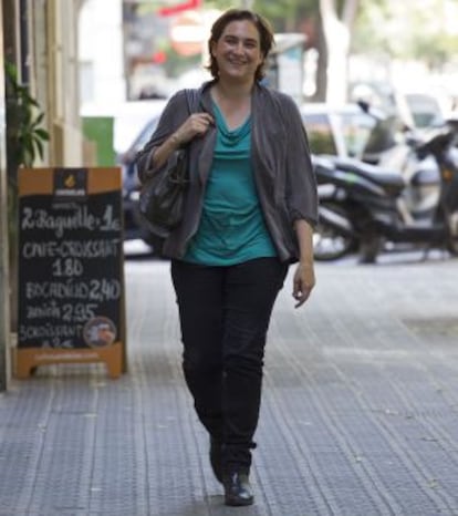 Ada Colau, en Barcelona.