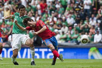 Silva marca el gol que empatará el partido con México pasada el minuto 90.