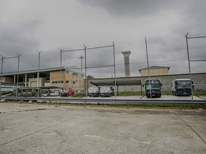 Exterior de la cárcel de Soto del Real, el pasado viernes.