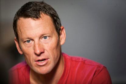 El siete veces campeón del Tour de Francia, Lance Armstrong.