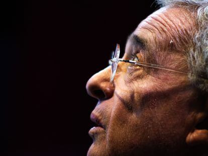 El expresidente Álvaro Uribe el pasado 10 de agosto en Bogotá.