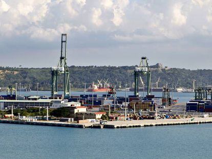 Zona de desarrollo especial en el puerto de Mariel, en Cuba.