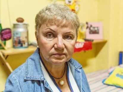 Sonia de 63 años vive en Casa Xochiquetzal, un albergue para prostitutas jubiladas.