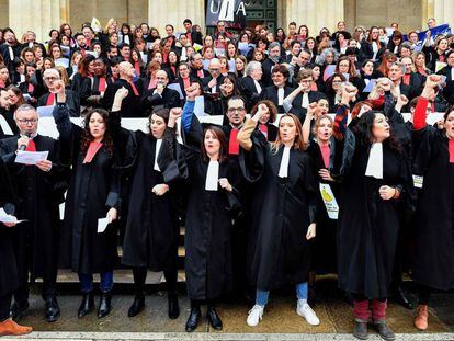 Protesta de abogados el 17 de enero en Burdeos