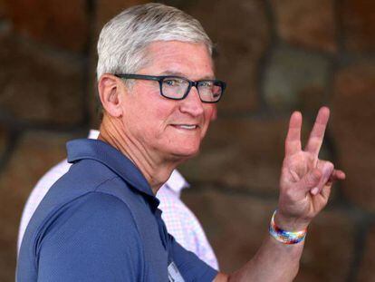 Tim Cook, CEO de Apple. 