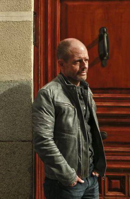 El escritor Bernard Minnier en Madrid en 2015.