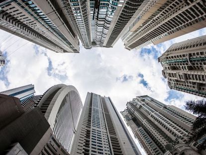 Rascacielos en la Ciudad de Panamá.