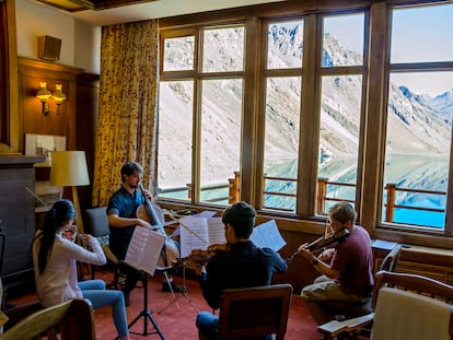 Festival Academia Internacional de Música Portillo en enero de 2020, en Chile.