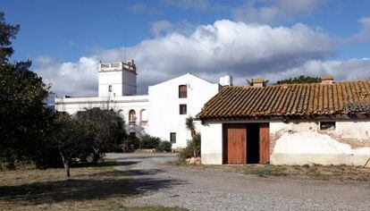 La masia de Miró a Mont-roig del Camp on va passar llargues temporades durant 65 anys.