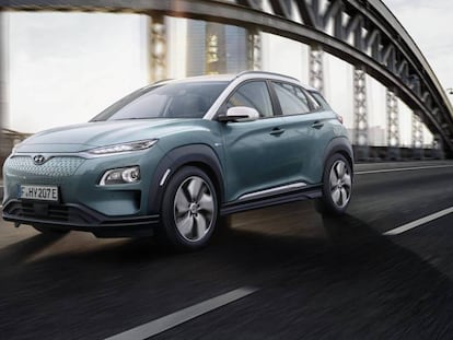 Hyundai Kona eléctrico.